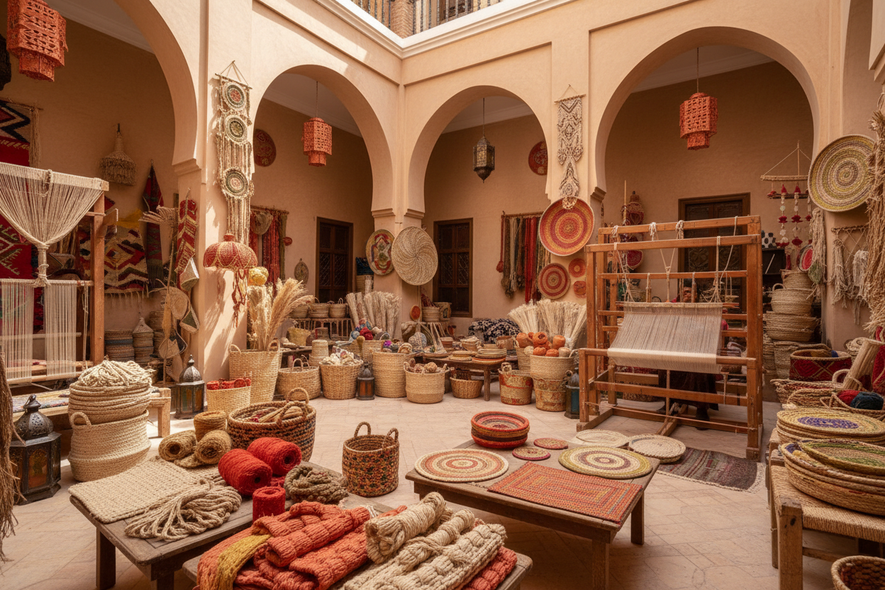 atelier artisan du fibre et jute